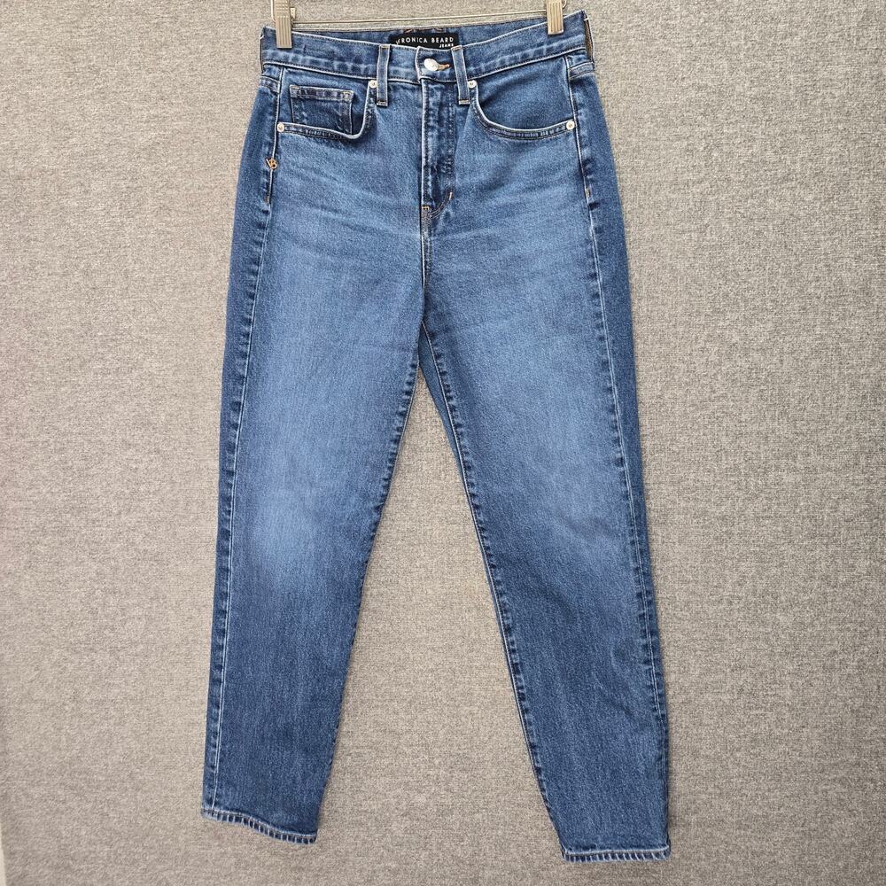 VERONICA BEARD RYLEIGH SLIM STRAIGHT HIGH RISE JEANS, 27